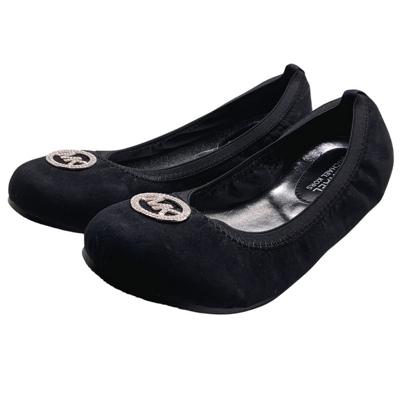 MICHAEL KORS Ballet Flats Black Size 6 - Picture 1 of 4